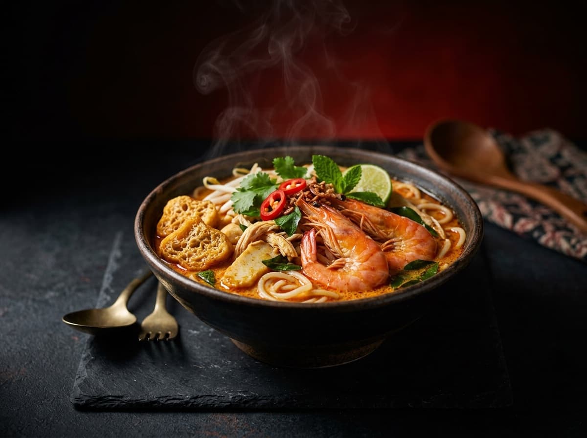 Laksa Shrimp Soup